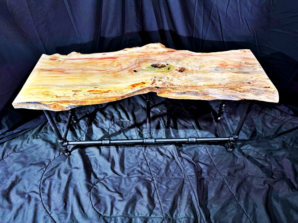 Box Elder Burl Bench