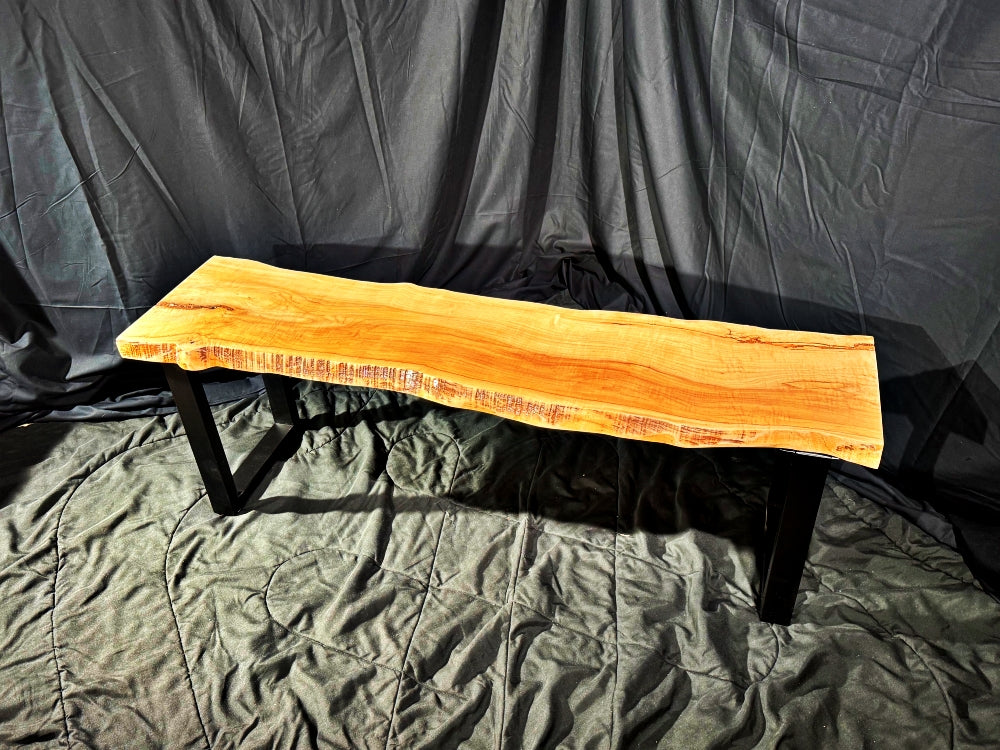 Flame Maple Bench