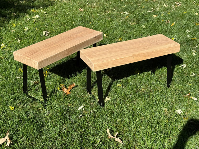 Ash Bench Pair
