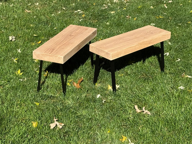 Ash Bench Pair