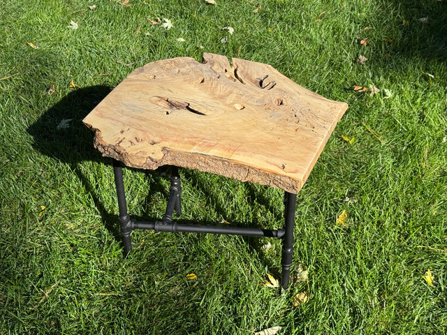 Box Elder Burl Table