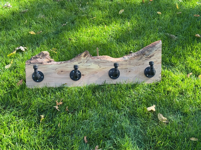 Spalted Maple Coat Rack
