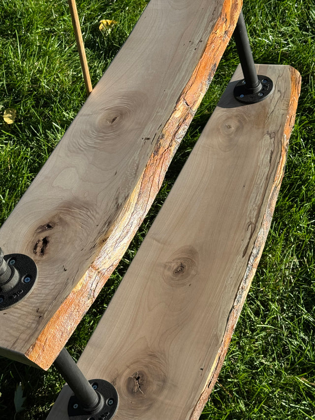 Flame Maple Shelves