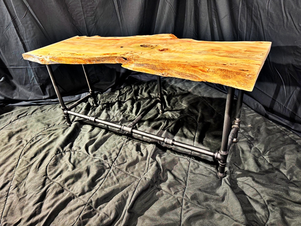 Box Elder Burl Bench