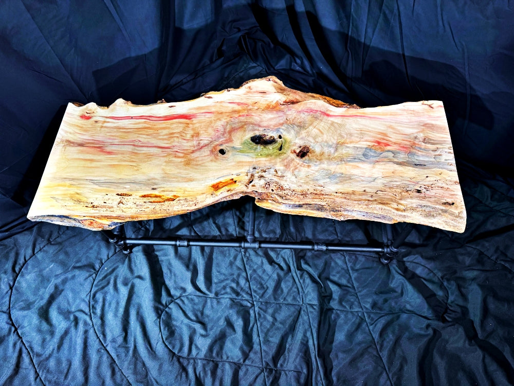 Box Elder Burl Bench