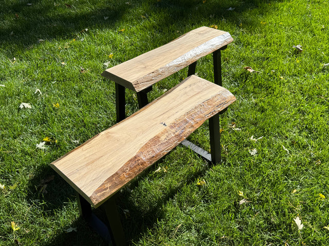 Ash Bench Pair
