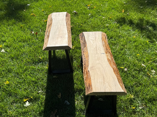 Ash Bench Pair