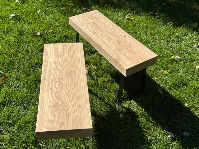 Ash Bench Pair