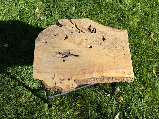 Box Elder Burl Table