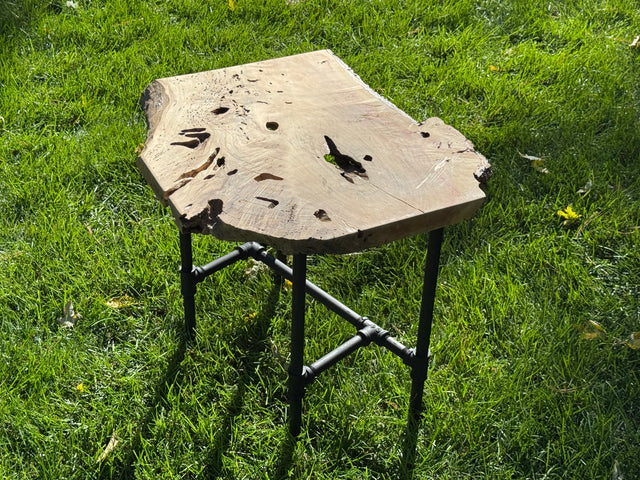 Box Elder Burl Table