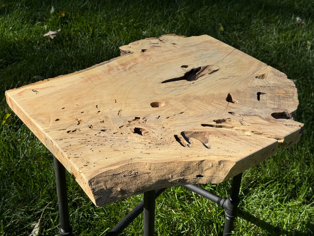 Box Elder Burl Table