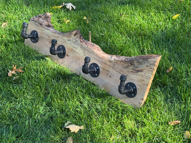 Spalted Maple Coat Rack