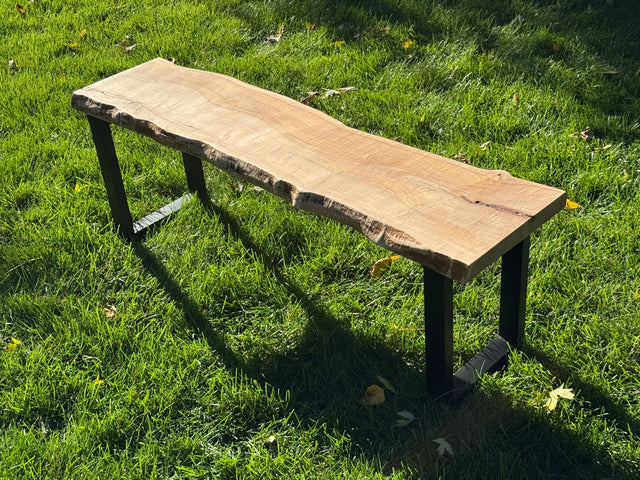 Flame Maple Bench
