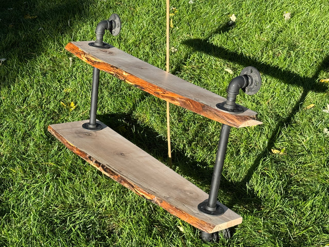 Flame Maple Shelves