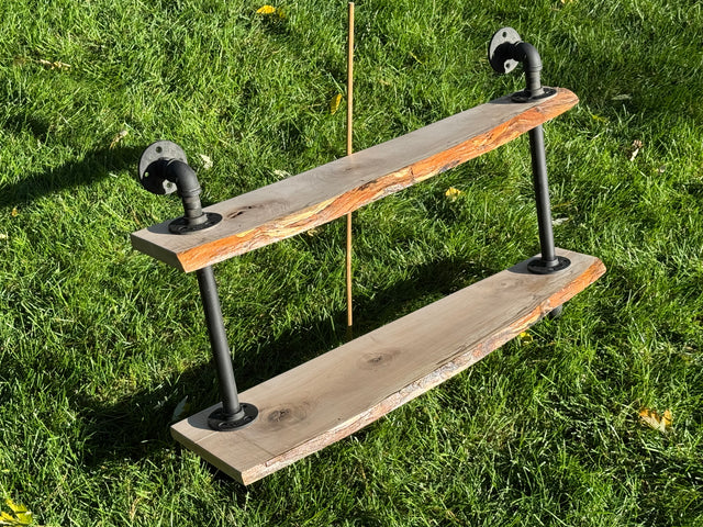 Flame Maple Shelves