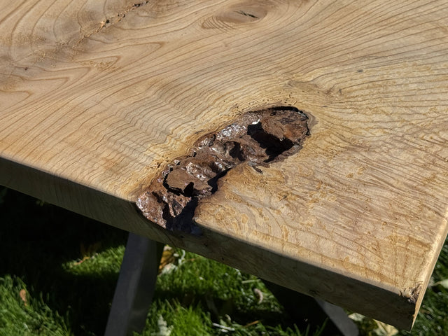 Ash Burl Table