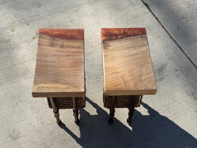 Elm Table Pair
