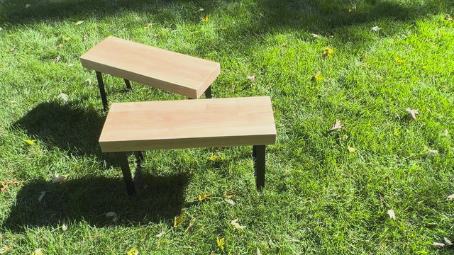 Ash Bench Pair