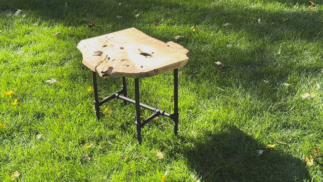 Box Elder Burl Table